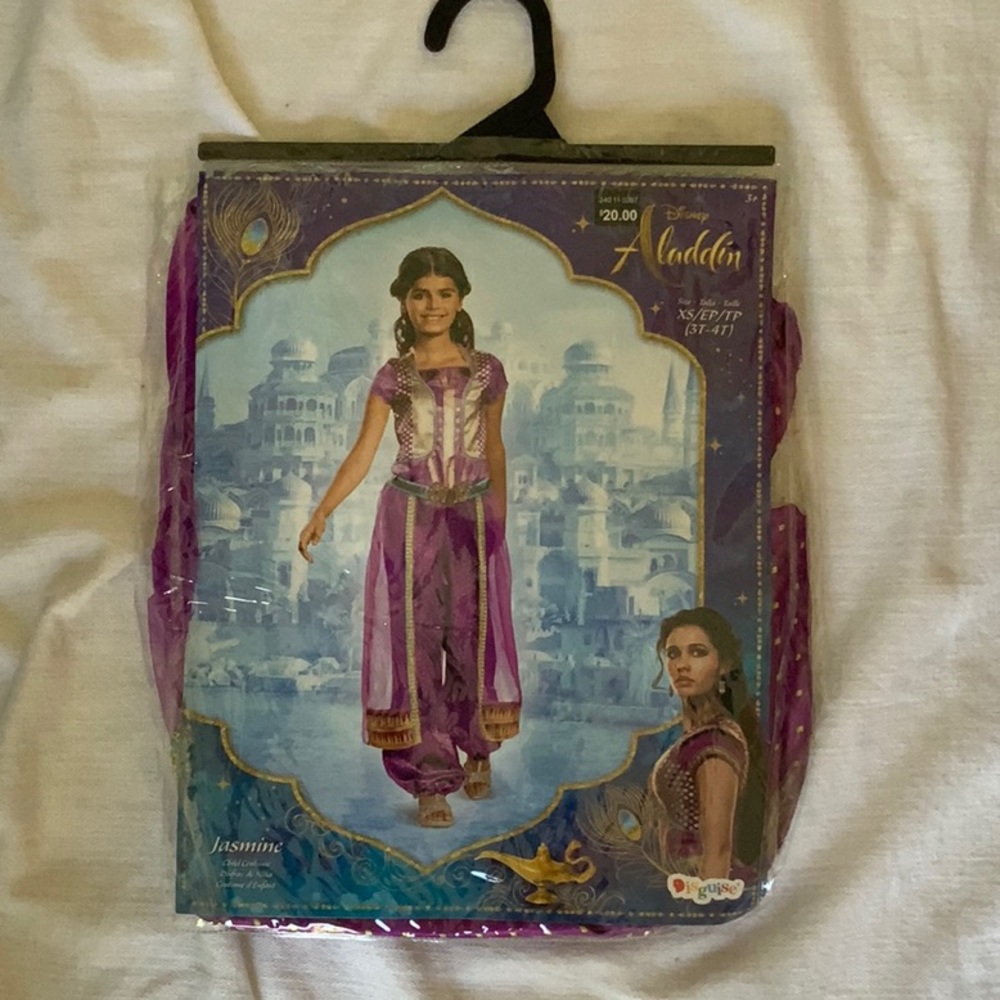NWT Disney Jasmine Aladdin costume